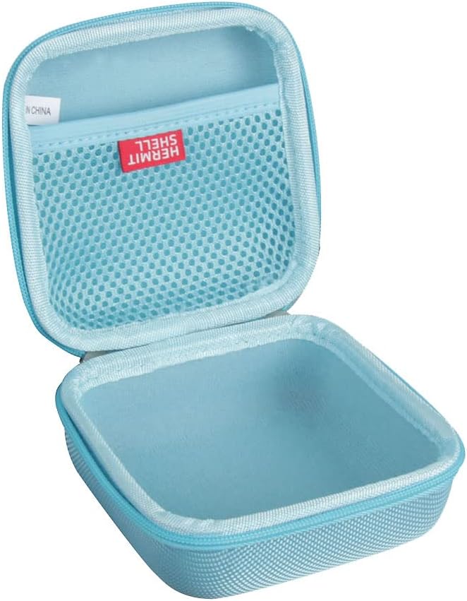 Hermitshell Travel Case for Phomemo M02 / Phomemo M02 Pro/Phomemo M02S Mini Sticker Printer Maker (Light Blue) - Image 2